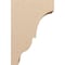Ekena Millwork 10"W x 20"D x 30"H Classic Asheboro Rough Cedar Woodgrain TimberThane Corbel, Primed Tan CORUR10X20X30ASHRCPR - alternate 6